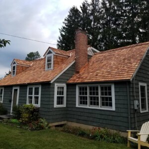 Cedar roof replacement