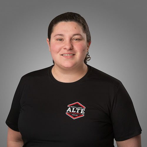 Photo of Alexandra Ferri wearing Alte shirt