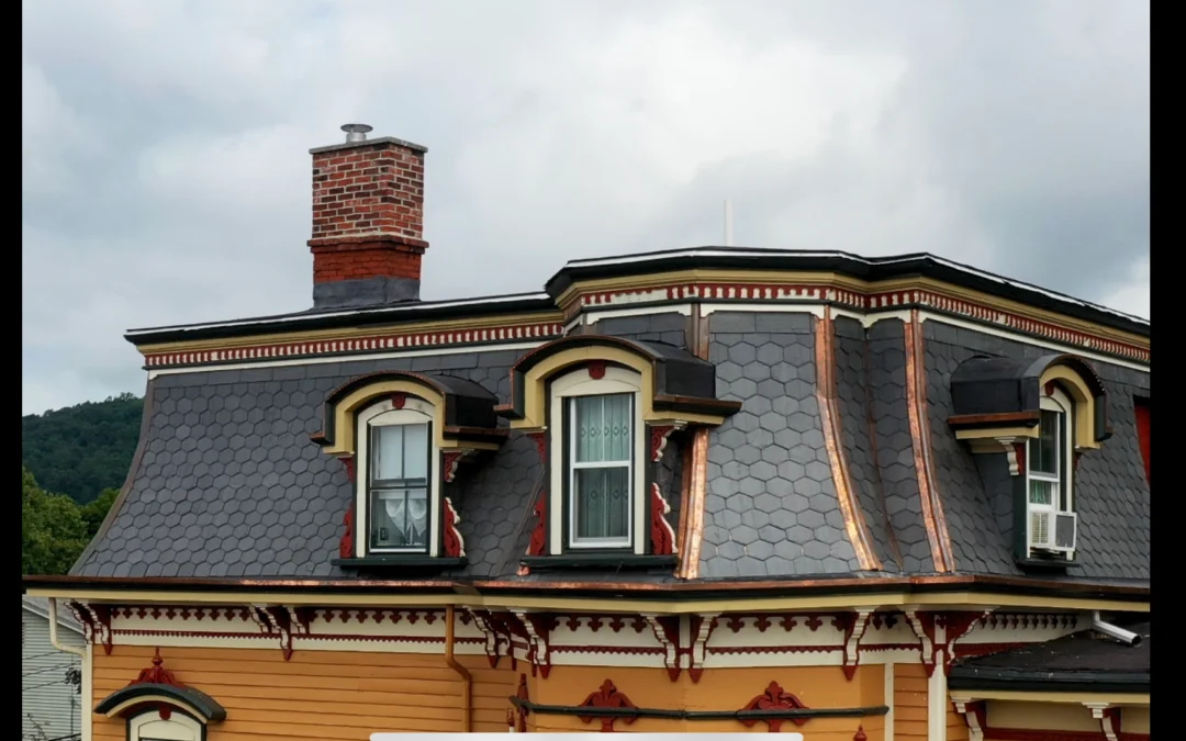 Hackettstown Slate Roof Historic Restoration | Everitt’s House | NJ Historic Slate Roof
