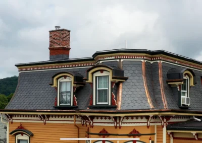 Hackettstown Slate Roof Historic Restoration | Everitt’s House | NJ Historic Slate Roof
