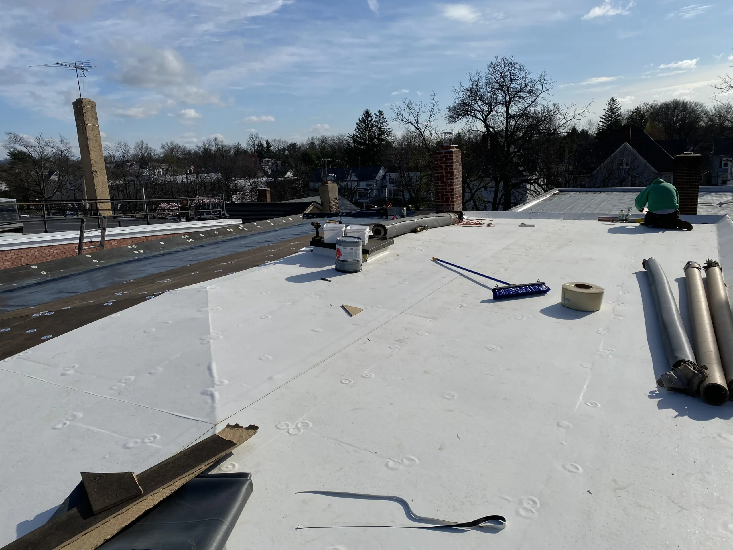 Flemington Roof, Flat Roof Replacement Details in Hunterdon County NJ