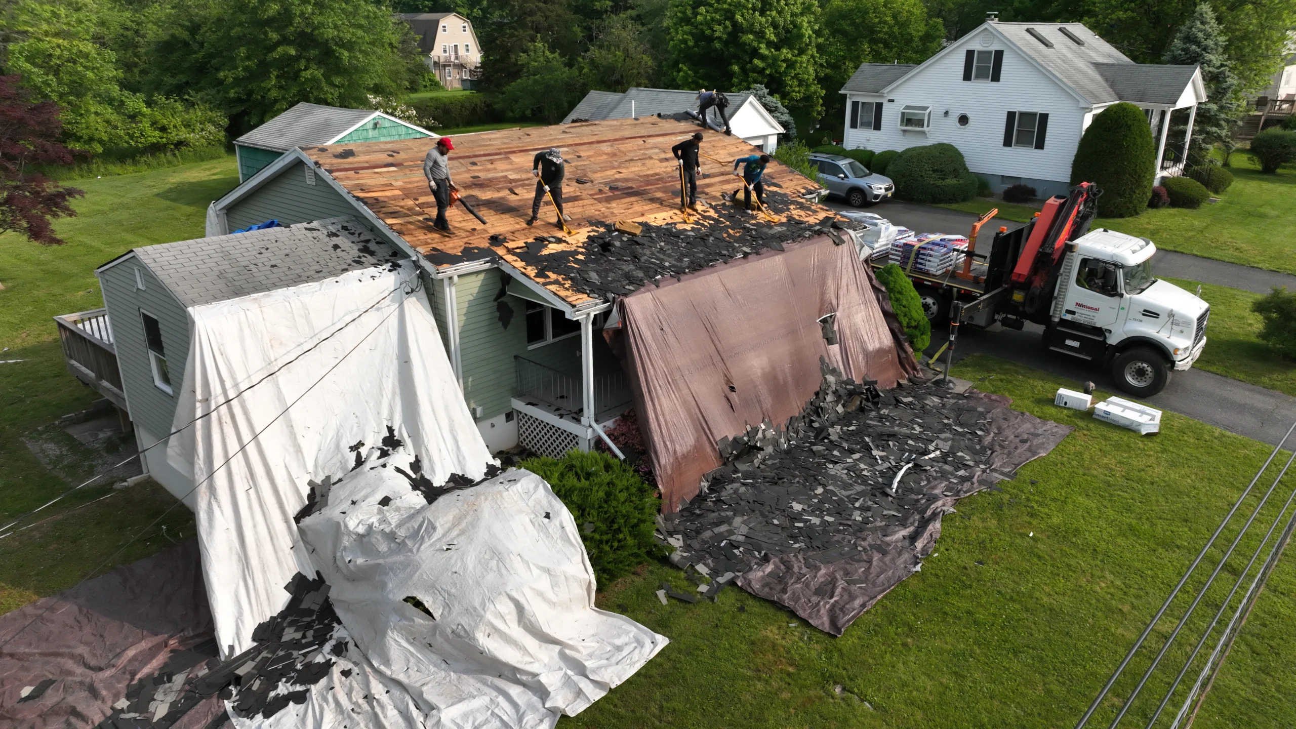 Readington Roof Removal 1 by Alte